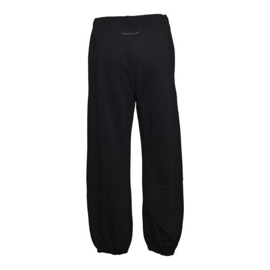 26FW [키즈] MM6 메종마르지엘라 스트레이트 팬츠 M61148MM02X M6900 NERO - MM6 MAISON MARGIELA