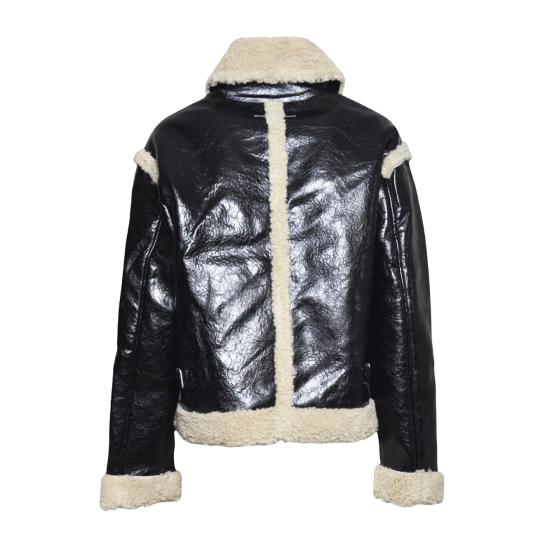 26FW [키즈] MM6 메종마르지엘라 캐주얼 자켓 M61126MM08J M6900 NERO - MM6 MAISON MARGIELA