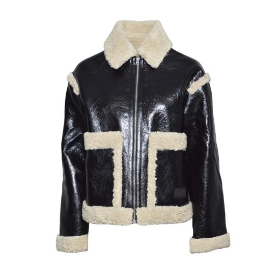 26FW [키즈] MM6 메종마르지엘라 캐주얼 자켓 M61126MM08J M6900 NERO