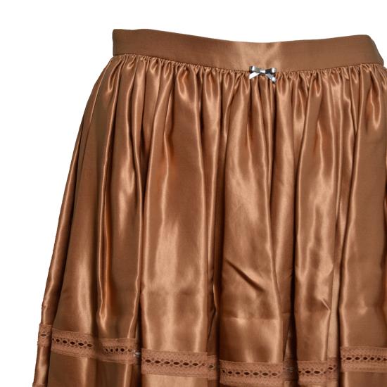 26FW 파코라반 미디 스커트 26ACJU223VI0625 P900 BRONZO - PACO RABANNE