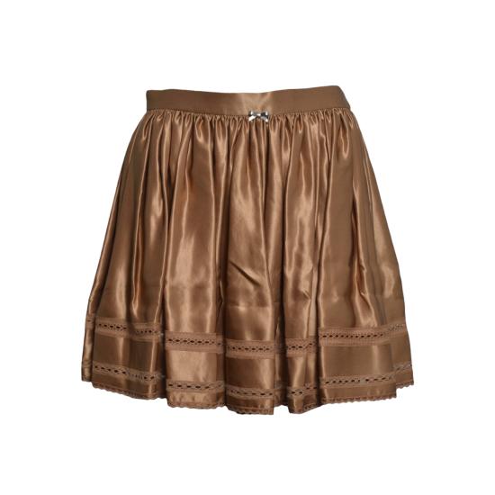 26FW 파코라반 미디 스커트 26ACJU223VI0625 P900 BRONZO