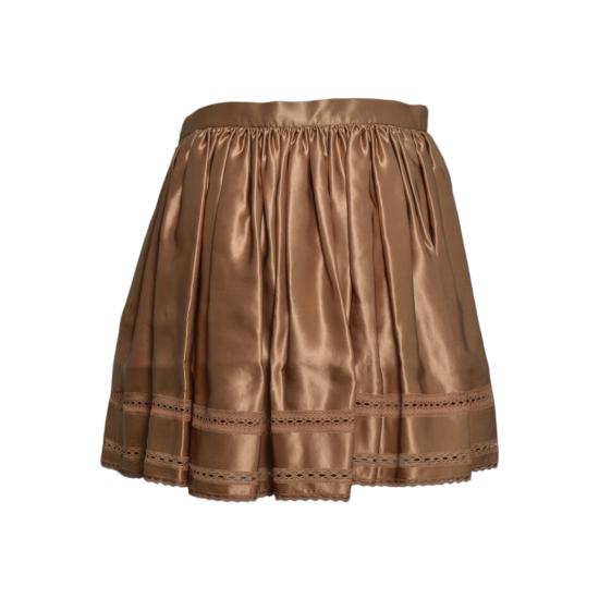 26FW 파코라반 미디 스커트 26ACJU223VI0625 P900 BRONZO - PACO RABANNE