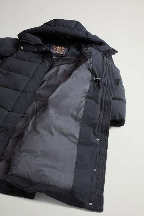 26FW 울리치 자켓 Cappotto imbottito Madison 나일론 스트레치 Nero - WOOLRICH