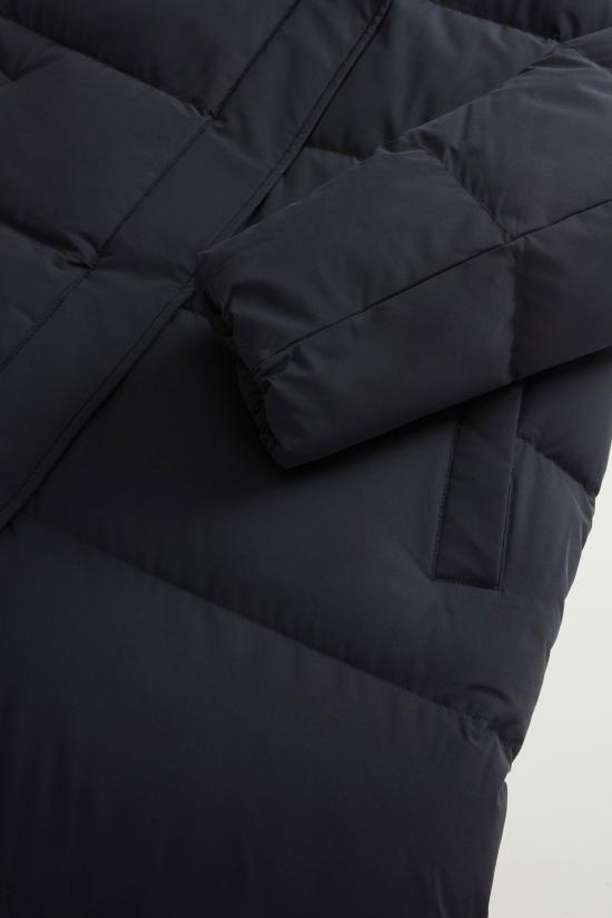 26FW 울리치 자켓 Cappotto imbottito Madison 나일론 스트레치 Nero - WOOLRICH