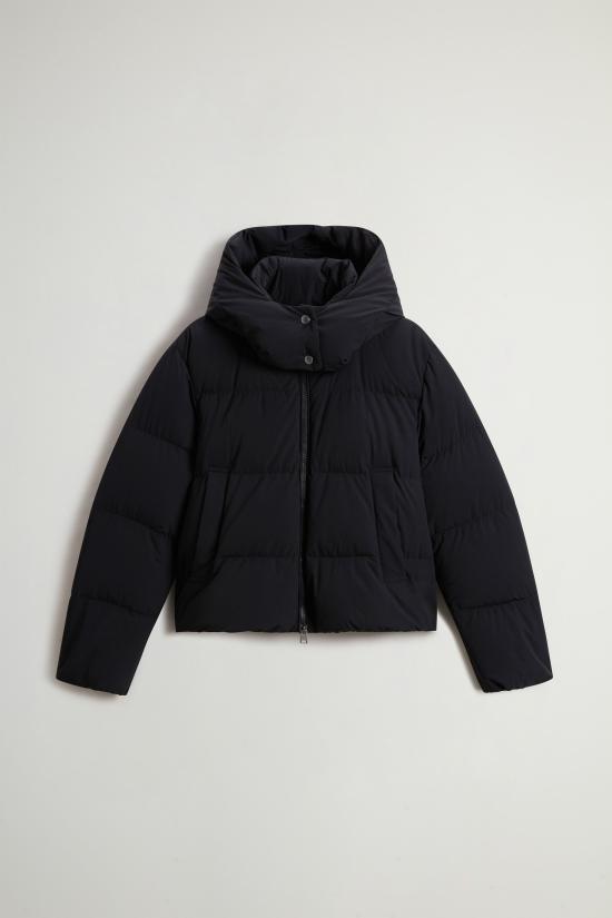 26FW 울리치 자켓 피우미노 코르토 콘 카푸치오 리모빌레 매디슨 네로 - WOOLRICH