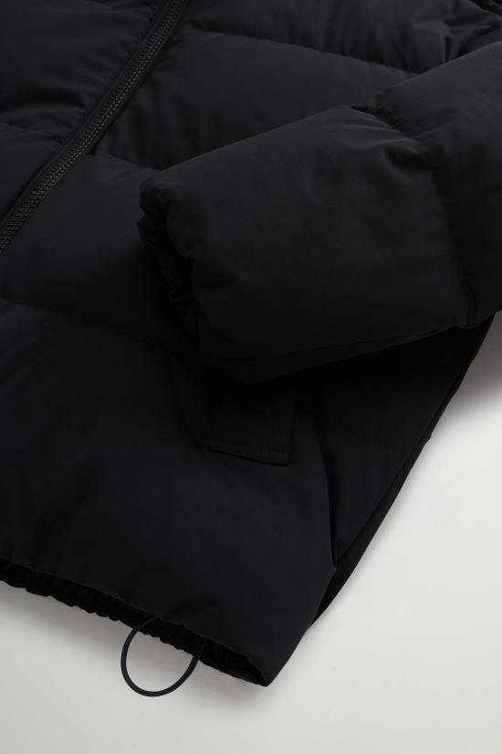 26FW 울리치 자켓 피우미노 코르토 콘 카푸치오 리모빌레 매디슨 네로 - WOOLRICH