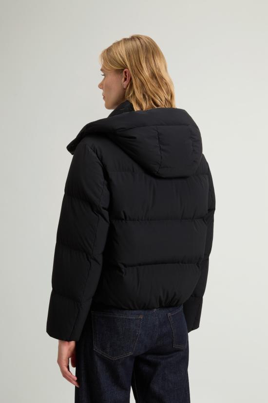26FW 울리치 자켓 피우미노 코르토 콘 카푸치오 리모빌레 매디슨 네로 - WOOLRICH
