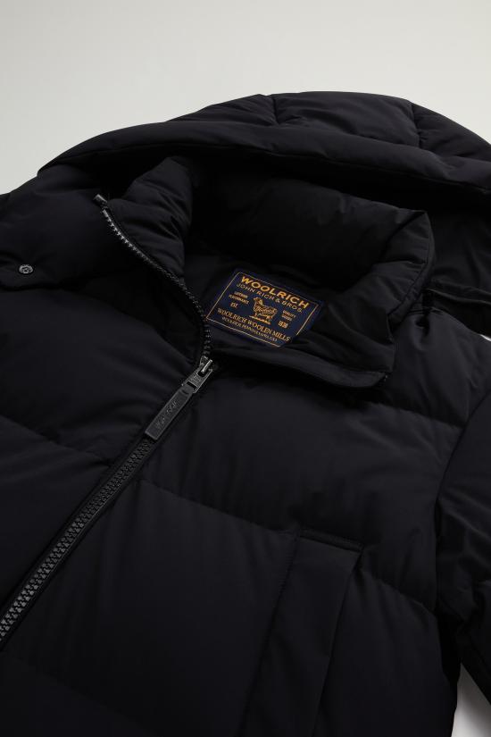 26FW 울리치 자켓 피우미노 코르토 콘 카푸치오 리모빌레 매디슨 네로 - WOOLRICH