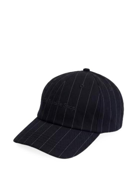 26FW 더프랭키샵 볼캡 HAFS22921863 BLACK WHITE PINSTRIPE - THE FRANKIE SHOP