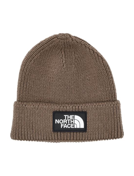 26FW 노스페이스 TNF 로고 박스 커프드 비니 NF0A8CHE 1OI MARRONE