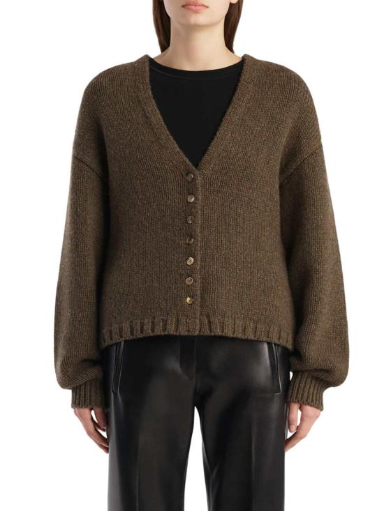 26FW 케이트 AXEL 가디건 18187645K645 777 ARTICHOKE - KHAITE