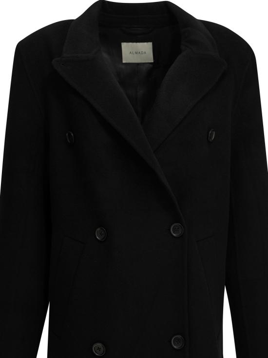 26FW 알마다 라벨 아우터 데자 재킷 앤 코트 블랙 - ALMADA LABEL