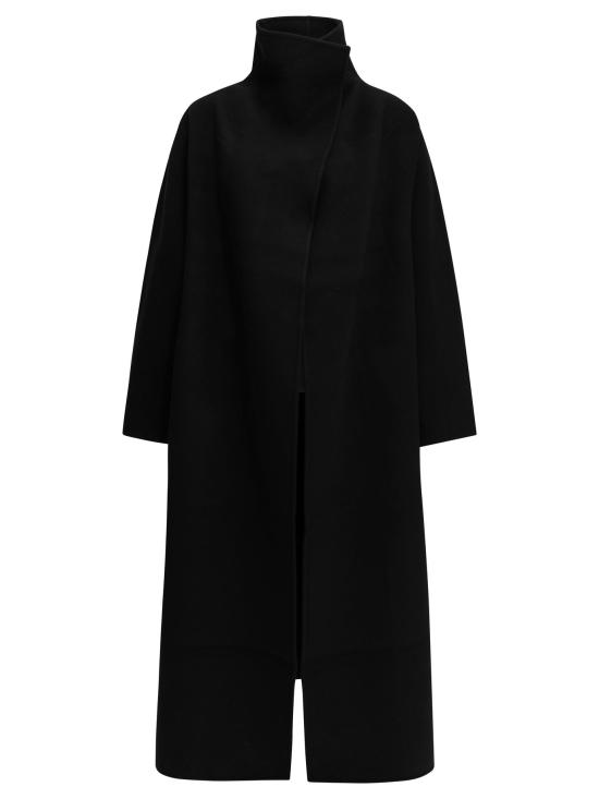 26FW 알마다 라벨 아우터 케이티 재킷 및 코트 블랙