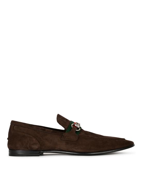 26FW 구찌 코모 홀스빗 스웨이드 로퍼 874936 AAG9O2052 T MORO VRV - GUCCI
