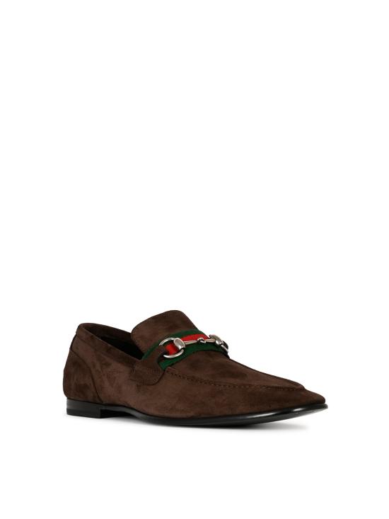 26FW 구찌 코모 홀스빗 스웨이드 로퍼 874936 AAG9O2052 T MORO VRV - GUCCI