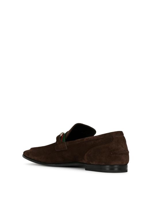 26FW 구찌 코모 홀스빗 스웨이드 로퍼 874936 AAG9O2052 T MORO VRV - GUCCI