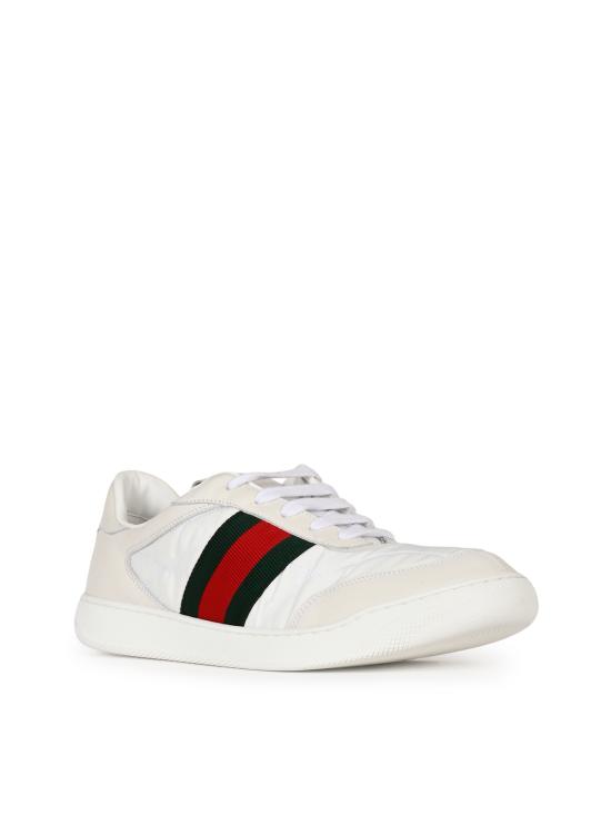 26FW 구찌 스크리너 나일론 스니커즈 A006VL FAGIV9078 GR WH W VRV - GUCCI
