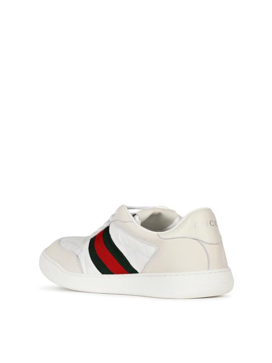 26FW 구찌 스크리너 나일론 스니커즈 A006VL FAGIV9078 GR WH W VRV - GUCCI