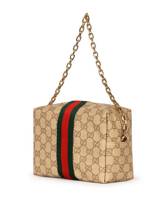 26FW 구찌 웹 미니 캔버스 카메라백 A006XF FAF8R8547 VIN SAN BR DK VRV - GUCCI