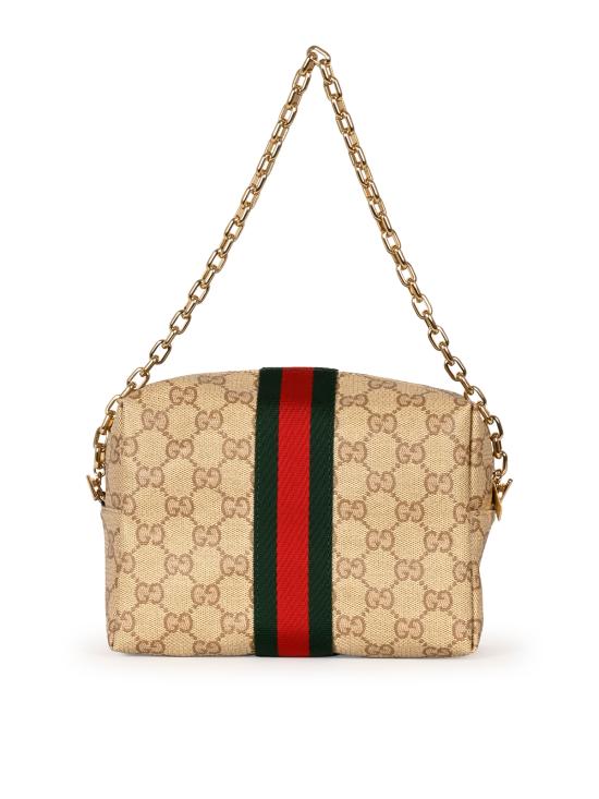 26FW 구찌 웹 미니 캔버스 카메라백 A006XF FAF8R8547 VIN SAN BR DK VRV - GUCCI