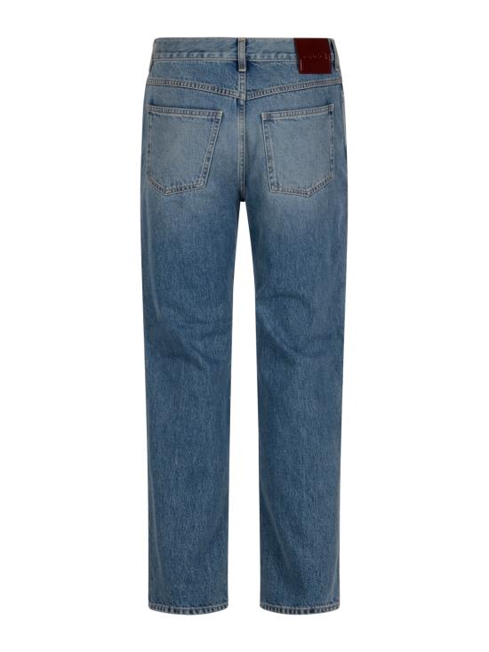 26SS 구찌 슬림 핏 코튼 데님 팬츠 844629 XDDD24009 LIGHT BLUE - GUCCI