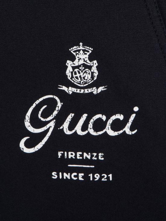 26SS 구찌 프린트 코튼 트윌 팬츠 854264 ZAQH54440 INK - GUCCI