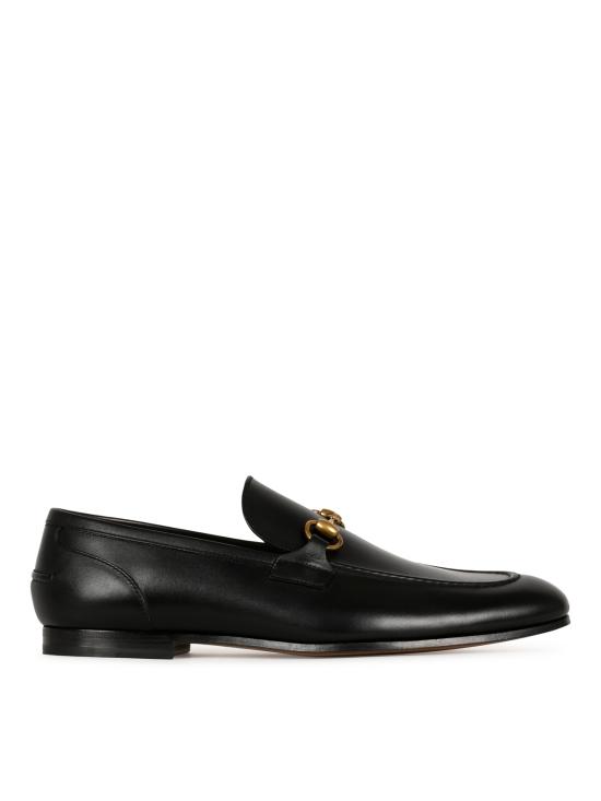26FW 구찌 조던 레더 로퍼 406994 BLM001000 NERO - GUCCI