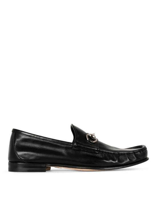 26FW 구찌 루가노 가죽 로퍼 871668 AAF3Q1000 BLACK - GUCCI