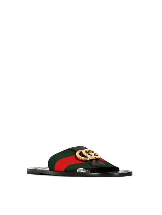 26FW 구찌 리비에라 슬라이드 샌들 리비에라 슬라이드 샌들 871759 HAAOZ8449 - GUCCI