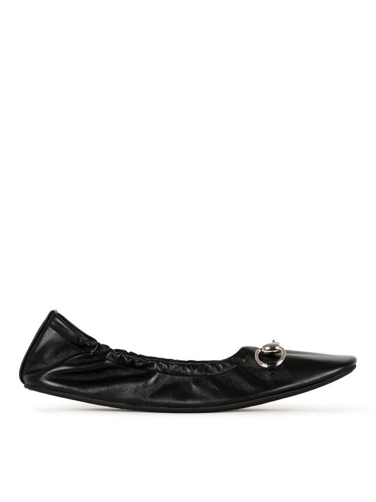 26FW 구찌 프리마 여성 발레리나 슈즈 875322 AAF3Q1000 BLACK