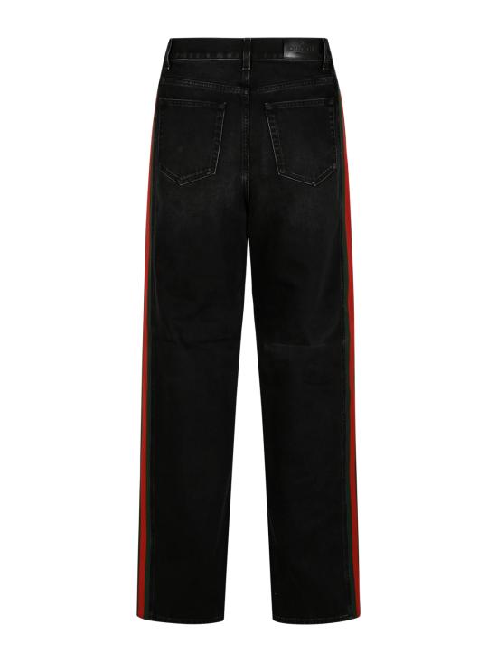 26FW 구찌 와이드 핏 데님 팬츠 A002IA XDDIC1000 BLACK - GUCCI