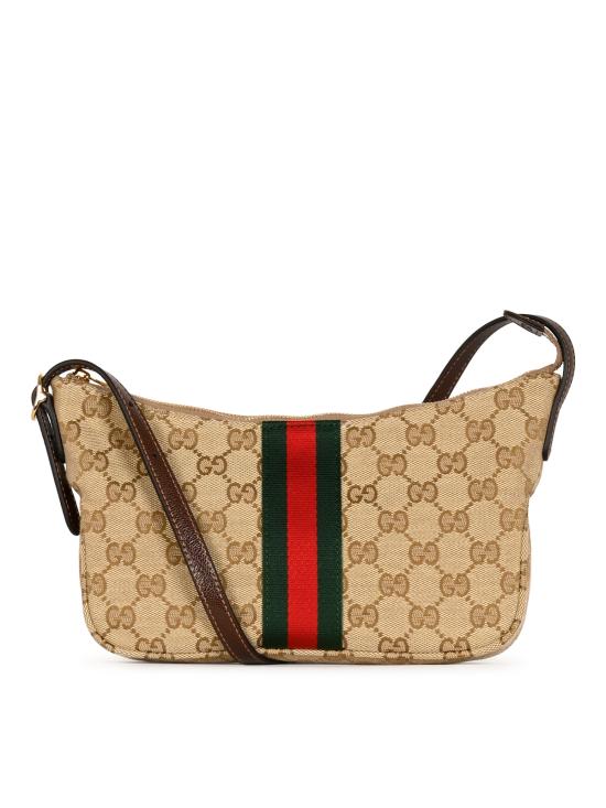 26FW 구찌 루네타 스몰 크로스바디백 863406 FAFV99653 VINT SAND DK BRO VRV - GUCCI