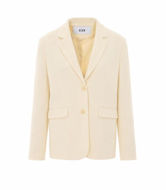 26FW 엘레 수트 자켓 0258 CREMA WHITE
