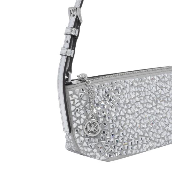 26FW 마이클 코어스 클러치/파우치 32F6S9IC5Y 045 SILVER - MICHAEL KORS