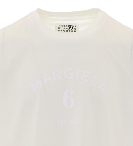 26FW MM6 메종마르지엘라 반팔 티셔츠 SH2GC0048 M20048101 WHITE - MM6 MAISON MARGIELA