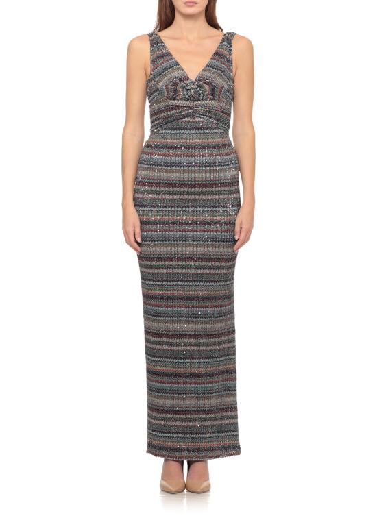 26FW 미소니 미디 원피스 DS26WG2T BC006QSMSQW MULTICOLOR - MISSONI