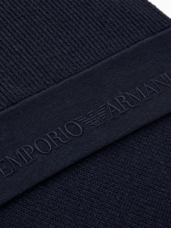 26FW 엠포리오 아르마니 머플러/스카프 EM007100AF19896 UB109 BLUE - EMPORIO ARMANI