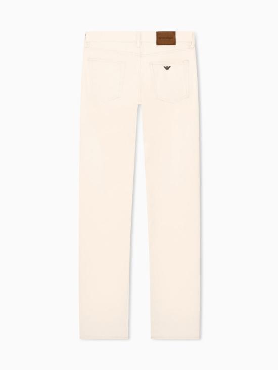26FW 엠포리오 아르마니 데님 팬츠 EM006482AF27548 U1088 BEIGE - EMPORIO ARMANI