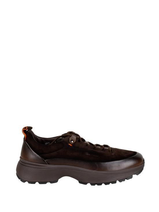 26FW 산토니 스니커즈 MBBU22256 SNEKUBTT60 DARK BROWN