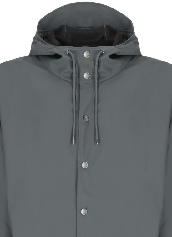 26FW 레인스 코트 RA12020 LONG JACKETDARK GREY - RAINS