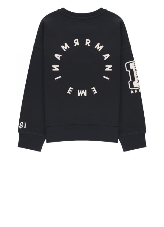 26FW [키즈] 엠포리오 아르마니 니트/스웻셔츠 EB001389 AF10126UB118 BLUE - EMPORIO ARMANI