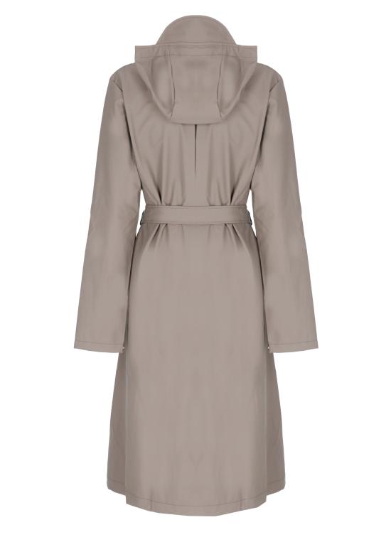 26FW 레인스 코트 RA12040 A LINE LONGER W JACKETCINDER GREY - RAINS