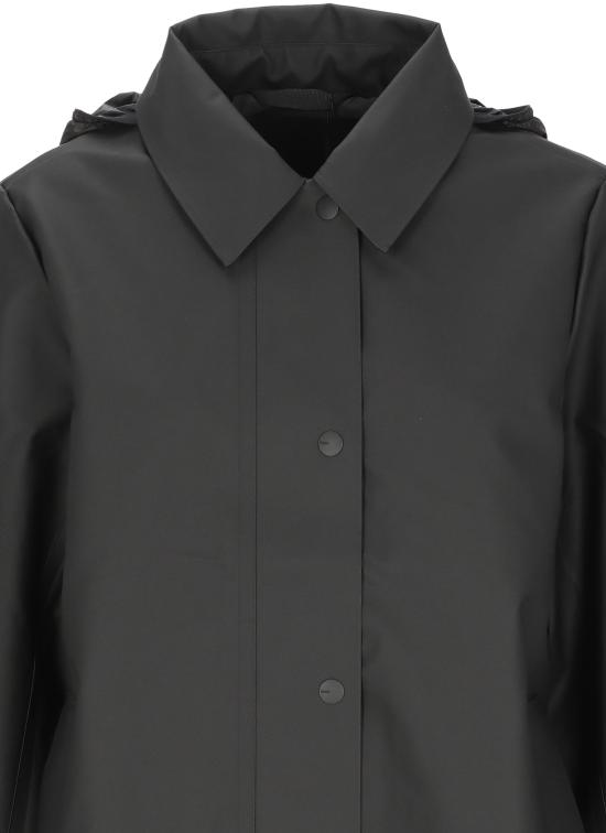 26FW 레인스 코트 RA21520 NARA W LONG JACKETBLACK - RAINS