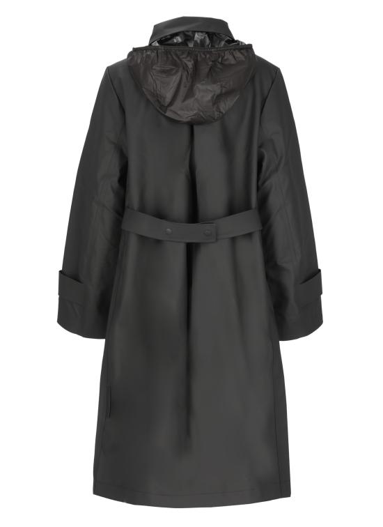26FW 레인스 코트 RA21520 NARA W LONG JACKETBLACK - RAINS