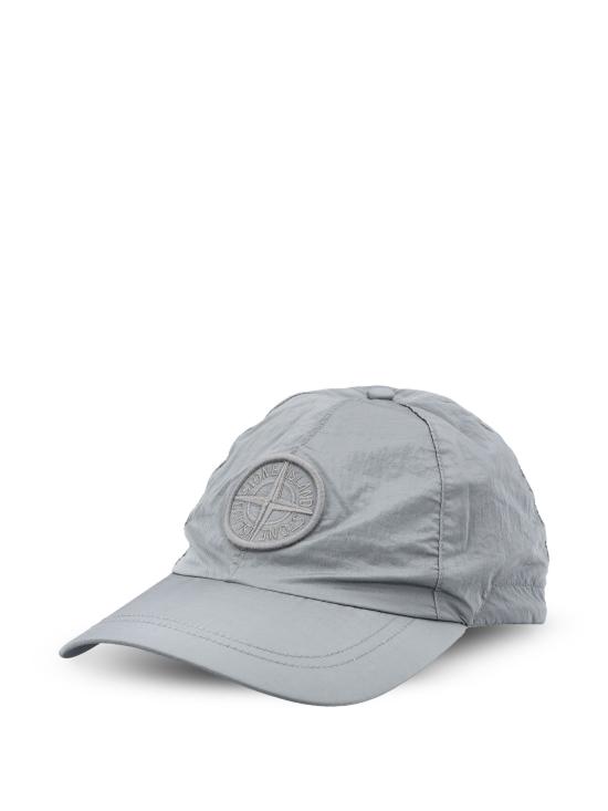 26FW 스톤 아일랜드 나일론 메탈 에코닐 베이스볼 캡 L2S15 9100011 S0076 V0049 ASH GREY DOM - STONE ISLAND