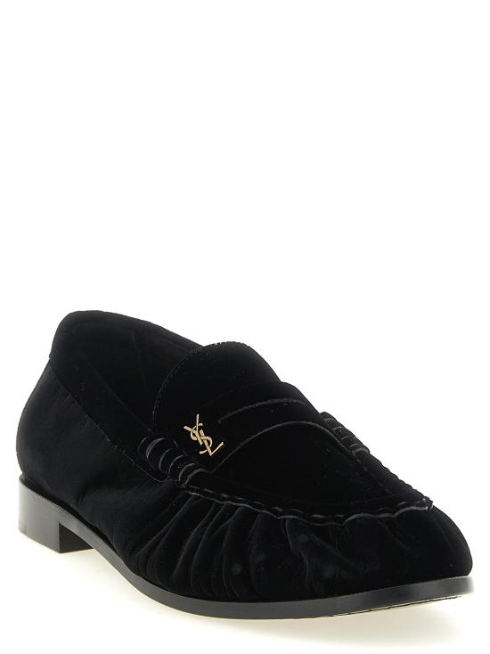 26FW 생로랑 로퍼 A00286 GVOAI 1000 BLACK DOM - SAINT LAURENT