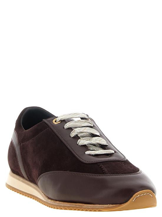 26FW 아뇨나 스니커즈 LI1201L8250L77 Brown - AGNONA