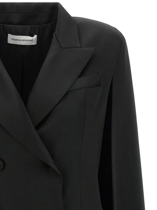 26FW 페데리카 보니파치 수트 세트 KA006BLACK - FEDERICA BONIFACI