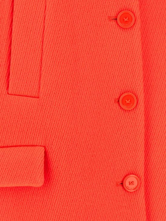 26FW 발렌시아가 우울 트리코틴 케이프 코트 우울 트리코틴 케이프 코트 A009M1TVU027541 Orange - BALENCIAGA