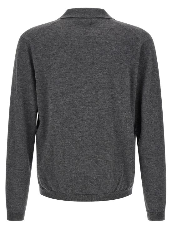 26FW LARMERI STUDIO 폴로 티셔츠 PR54248T10 Gray - LARMERI STUDIO